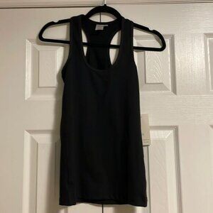 Emily Hsu Women’s Black Racerback Workout Tank Top